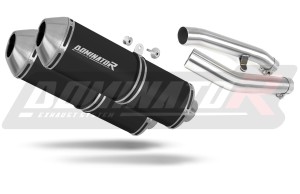 Yamaha FJR 1300 2001 - 2005 Exhaust Silencer Muffler OVR BLACK + dB killer