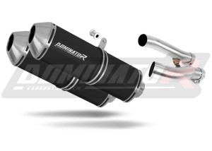 Yamaha XJR 1200 1995 - 1998 Toba de esapament OVR NEGRU + dB killer