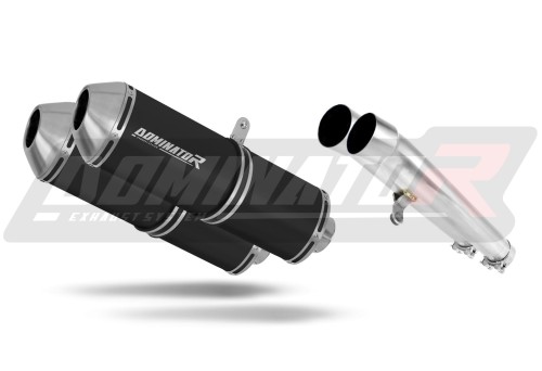 exhaust muffler DOMINATOR OVR BLACK fits to Yamaha FJ 1100
