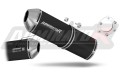 exhaust muffler DOMINATOR homologated road legal OVR BLACK fits to Yamaha YZF 1000 R Thunderace 1996  2003