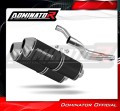 exhaust muffler DOMINATOR OVR BLACK fits to Yamaha TDM 850 1996  2001 2