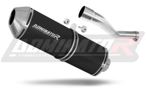 Yamaha TDM 850 Right Side 1996 - 2001 Toba de esapament OVR NEGRU + dB killer
