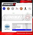 wydech tłumik DOMINATOR OVR CZARNY pasujący do motocykla Yamaha TDM 850 Right Side 1996 - 2001 3