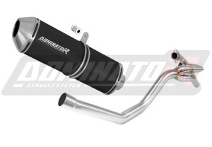 Yamaha XT 660 X 2004-2016 Colector 2 in 1 Toba de esapament OVR NEGRU + dB killer