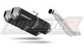 exhaust muffler DOMINATOR OVR BLACK fits to Yamaha XT 660 R 2004  2016