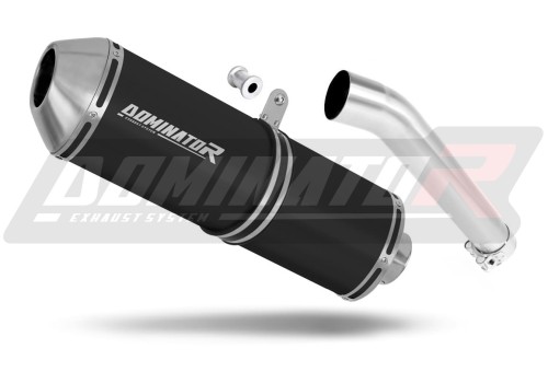 exhaust muffler DOMINATOR OVR BLACK fits to Yamaha YZF 600 R Thundercat 1996  2006