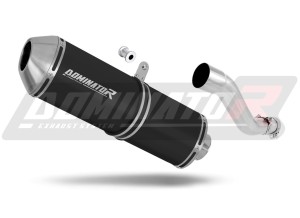 Yamaha XT 600 1982 - 1986 43F Toba de esapament OVR NEGRU + dB killer