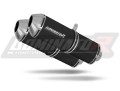 wydech tłumik DOMINATOR OVR CZARNY pasujący do motocykla Triumph SPEED TRIPLE 1050 2005 - 2010