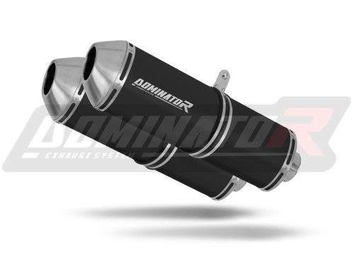 wydech tłumik DOMINATOR OVR CZARNY pasujący do motocykla Triumph SPEED TRIPLE 1050 2005 - 2010
