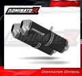 exhaust muffler DOMINATOR OVR BLACK fits to Triumph SPEED TRIPLE 1050 2005  2010 3