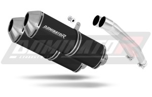 Suzuki GSXR 1300 Hayabusa 2008 - 2019 Exhaust Silencer Muffler OVR BLACK + dB killer