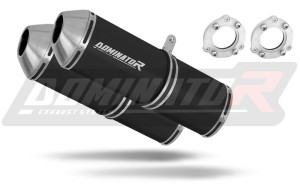 Suzuki TL 1000 S 1997-2000 Toba de esapament OVR NEGRU + dB killer