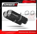 wydech tłumik DOMINATOR OVR CZARNY pasujący do motocykla Suzuki SV 1000 N 2003 - 2007 2