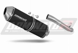 Suzuki GSXR 1000 K1 - K4 2001 - 2004 Toba de esapament OVR NEGRU + dB killer