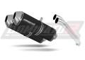 wydech tłumik DOMINATOR OVR CZARNY pasujący do motocykla Suzuki DL 1000 V Strom 2002 - 2011