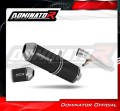 exhaust muffler DOMINATOR homologated road legal OVR BLACK fits to Suzuki GSXF 750 1998  2006 2