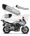 exhaust muffler DOMINATOR homologated road legal titanium HP6 fits to Suzuki GSF BANDIT 600 2000  2004