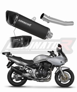 Suzuki GSF BANDIT 1200 2001 - 2005 Toba de esapament omologata EU HP6 NEGRU