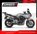 exhaust muffler DOMINATOR homologated road legal HP6 BLACK fits to Suzuki GSF BANDIT 1200 2001  2005 3