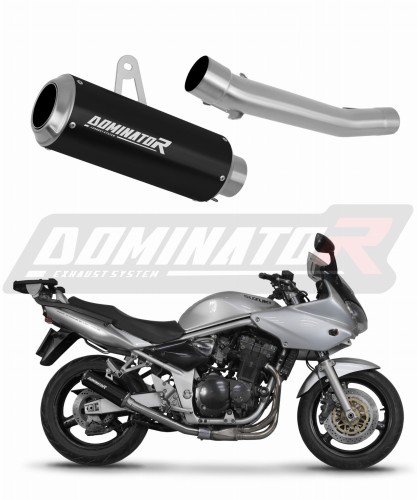 wydech tłumik DOMINATOR GP CZARNY pasujący do motocykla Suzuki GSF BANDIT 1200 2001 - 2005