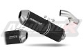 wydech tłumik DOMINATOR Homologowany OVR CZARNY pasujący do motocykla Suzuki GSXF 650 2007 - 2016