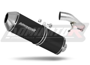 Suzuki GSXF 650 2007 - 2016 Toba de esapament OVR NEGRU + dB killer