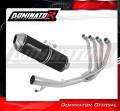 kompletny układ wydechowy z tłumikiem DOMINATOR Full System OVR CZARNY pasujący do motocykla Suzuki GSF 650 BANDIT N / S 2007 - 2016 2