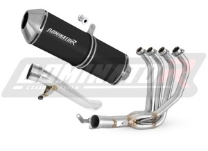 Suzuki GSF 650 BANDIT N / S 2005 - 2006 Sistem complet cu colector si toba de esapament OVR NEGRU + dB killer