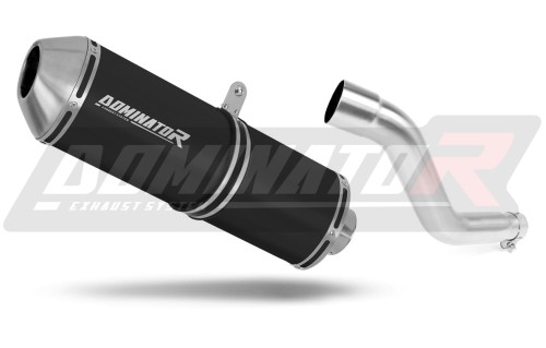 exhaust muffler DOMINATOR OVR BLACK fits to Suzuki DR 650RSE 1990  1996