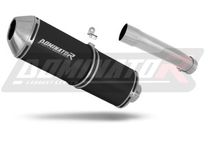 Suzuki DR 650 R / RU / S 1990 - 1995 Toba de esapament OVR NEGRU + dB killer