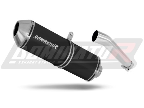 exhaust muffler DOMINATOR OVR BLACK fits to Suzuki DL 650 VStrom 2004  2006