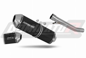 Suzuki GSXF 600 1998 - 2006 Toba de esapament omologata EU OVR NEGRU