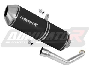 Suzuki BURGMAN 400 1998 - 2002 Exhaust Silencer Muffler OVR BLACK + dB killer