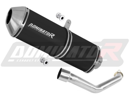 exhaust muffler DOMINATOR OVR BLACK fits to Suzuki BURGMAN 400 1998  2002