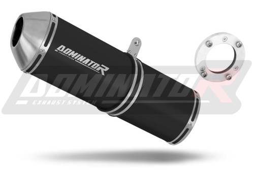 wydech tłumik DOMINATOR OVR CZARNY pasujący do motocykla Kawasaki ZX12R 2000 - 2005