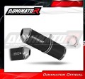 exhaust muffler DOMINATOR homologated road legal OVR BLACK fits to Kawasaki ZX9R 1994  2002 3