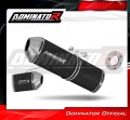 exhaust muffler DOMINATOR homologated road legal OVR BLACK fits to Kawasaki ZR7 / ZR7S 1999  2004 3