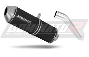 Kawasaki ZX6R 636 2003 - 2004 Toba de esapament OVR NEGRU + dB killer