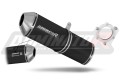 exhaust muffler DOMINATOR homologated road legal OVR BLACK fits to Kawasaki ZX6R 1995  1997