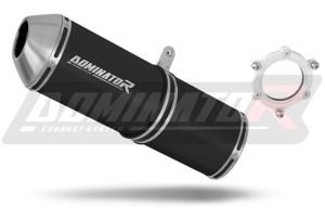 Kawasaki ZX6R 1995 - 1997 Toba de esapament OVR NEGRU + dB killer
