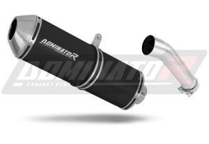 Kawasaki ER 5 500 1996 - 2006 Toba de esapament OVR NEGRU + dB killer