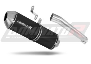 Honda XRV 750 AFRICA TWIN RD04 1990 - 1992 Toba de esapament OVR NEGRU + dB killer
