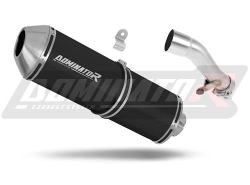 exhaust muffler DOMINATOR OVR BLACK fits to Honda NC 700 / 750 S 2012  2020