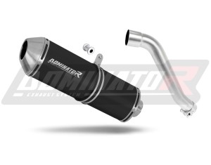 Honda XL 650 V TRANSALP 2001 - 2007 Toba de esapament OVR NEGRU + dB killer