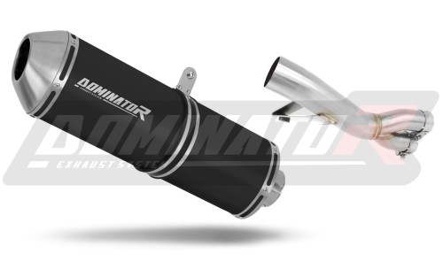wydech tłumik DOMINATOR OVR CZARNY pasujący do motocykla Honda NTV 650 REVERE 1988 - 1997