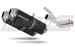 Honda FMX 650 2005 - 2009 Toba de esapament OVR NEGRU + dB killer