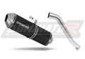 exhaust muffler DOMINATOR OVR BLACK fits to Honda XL 600 V TRANSALP 1987  2000 3