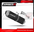 exhaust muffler DOMINATOR OVR BLACK fits to Honda CB 500 X 2017  2019 3