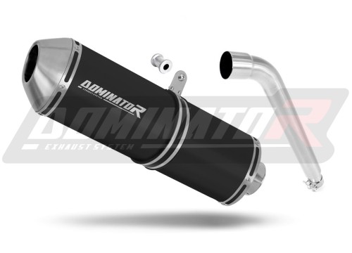 wydech tłumik DOMINATOR OVR CZARNY pasujący do motocykla Honda XL 125 V VARADERO 2007 - 2012