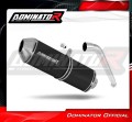 exhaust muffler DOMINATOR OVR BLACK fits to Honda XL 125 V VARADERO 2001  2006